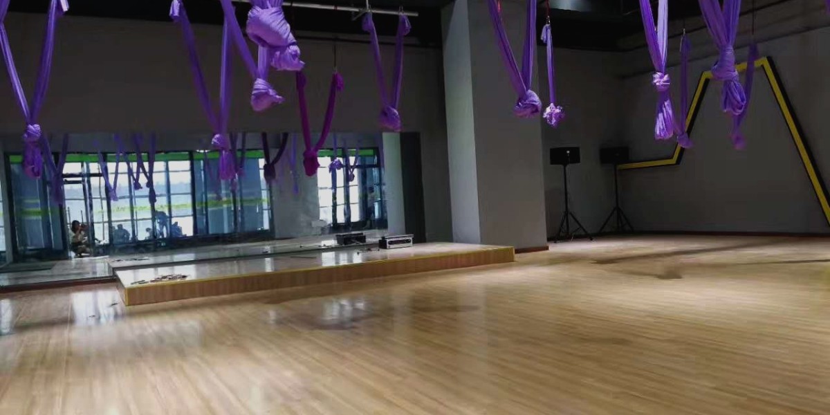 瑜伽房帶彈性的塑膠地板