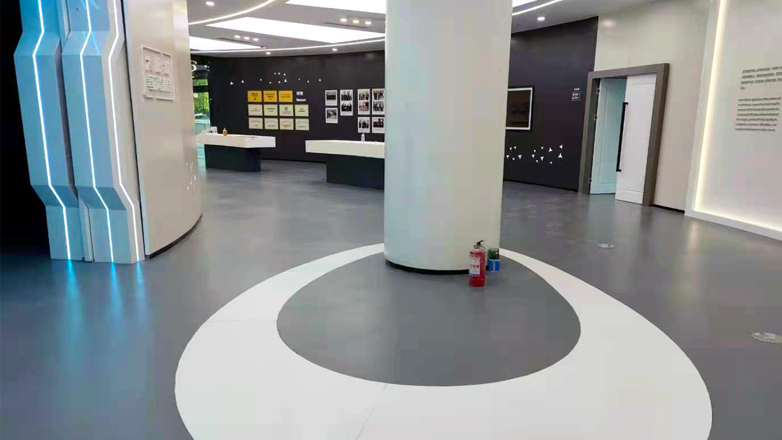 為什么展廳都在選用PVC塑膠地板？