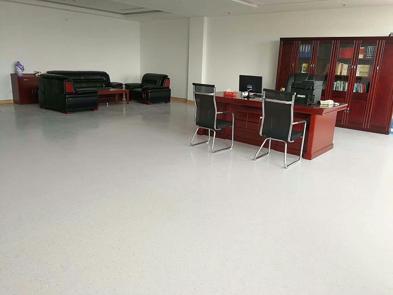 安徽師范大學附屬鄭蒲港學校博凱PVC復合地板鋪設PVC地板