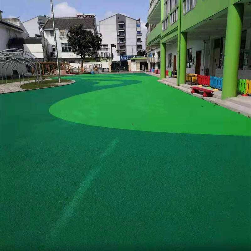 市幼兒園塑膠地面跑道