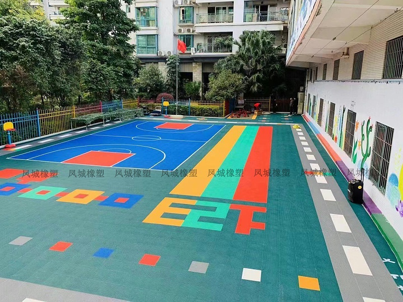 幼兒園彩色拼裝地板